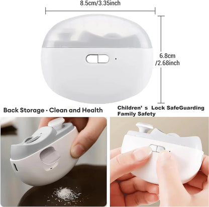 SquareBox's 2-in-1 Automatic Electric Nail Cutter And Polishing