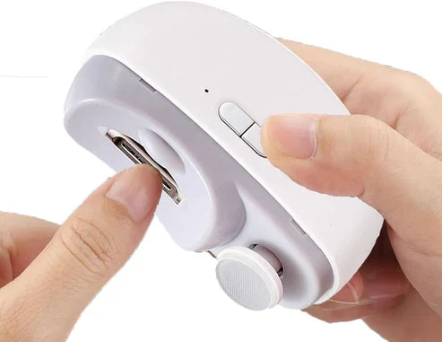 SquareBox's 2-in-1 Automatic Electric Nail Cutter And Polishing