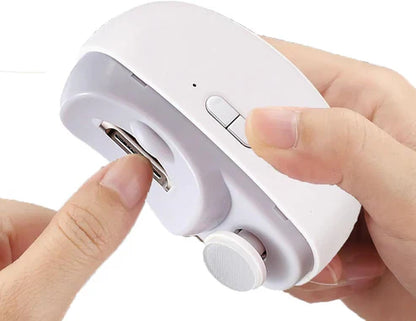 SquareBox's 2-in-1 Automatic Electric Nail Cutter And Polishing
