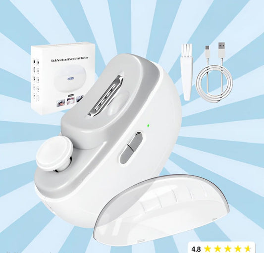SquareBox's 2-in-1 Automatic Electric Nail Cutter And Polishing